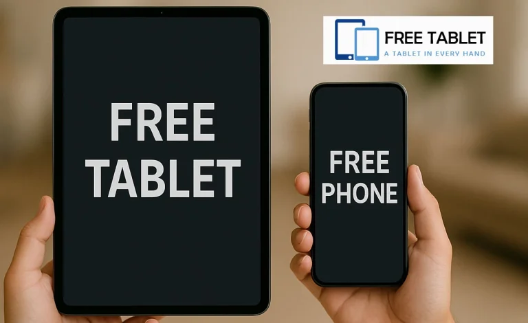 Free tablet with phone